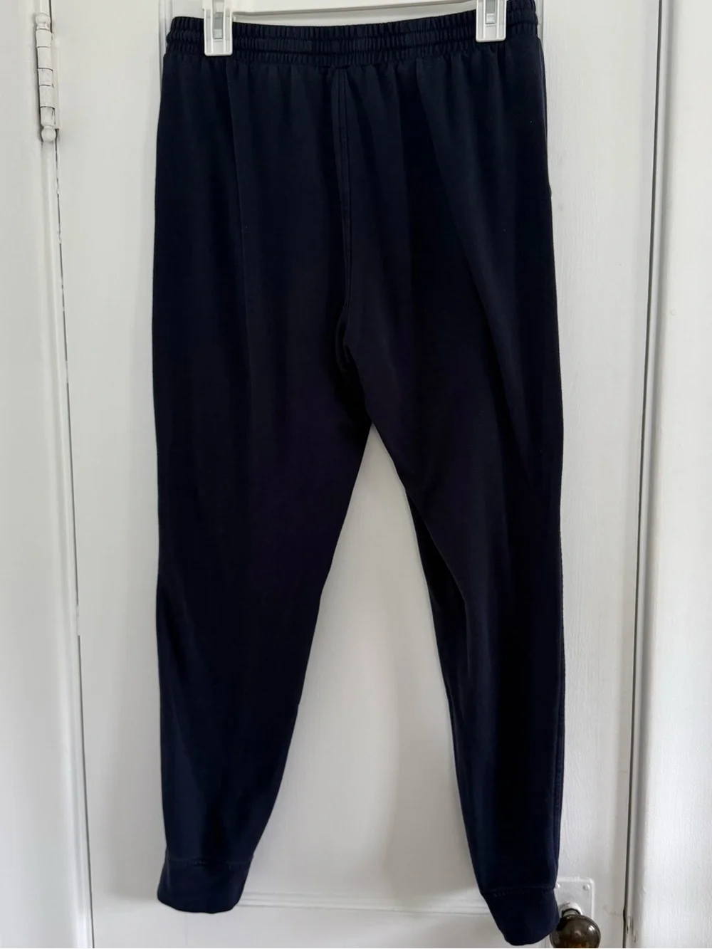 Quince Joggers Navy Tencel Modal Casual Drawstring Sweatpants Sz Small